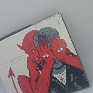 Queens of the Stone Age "Villains" Album Cover – Red & Blue Artwork